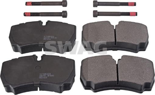 Swag 50 11 6075 - Kit de plaquettes de frein, frein à disque cwaw.fr