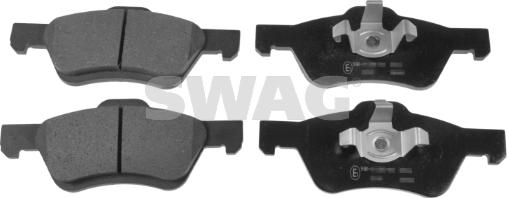 Swag 50 11 6071 - Kit de plaquettes de frein, frein à disque cwaw.fr