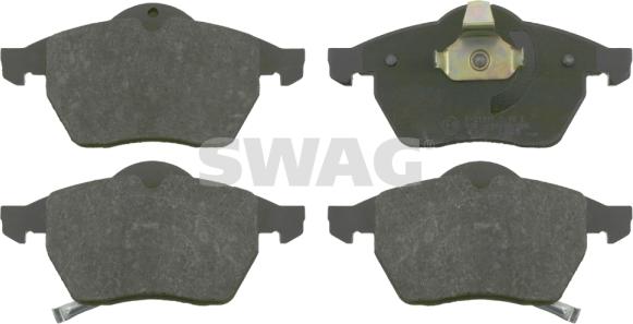 Swag 57 91 6513 - Kit de plaquettes de frein, frein à disque cwaw.fr