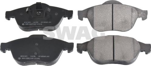 Swag 60 91 6427 - Kit de plaquettes de frein, frein à disque cwaw.fr