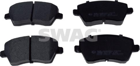 Swag 60 91 6523 - Kit de plaquettes de frein, frein à disque cwaw.fr