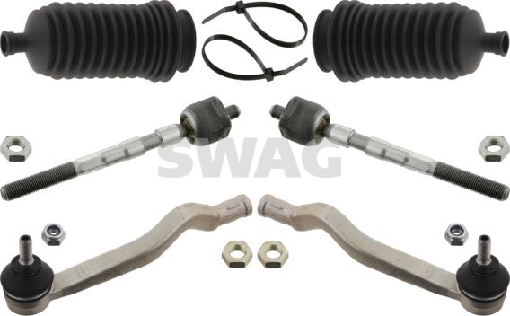 Swag 60 93 4332 - Kit de réparation, rotule de direction, barre de connexion cwaw.fr