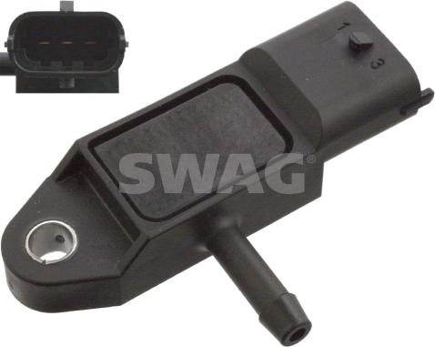 Swag 60 10 3635 - Capteur, pression de suralimentation cwaw.fr