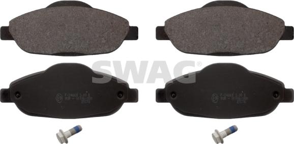 Swag 62 91 6844 - Kit de plaquettes de frein, frein à disque cwaw.fr