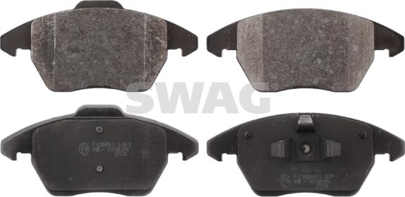 Swag 62 91 6850 - Kit de plaquettes de frein, frein à disque cwaw.fr