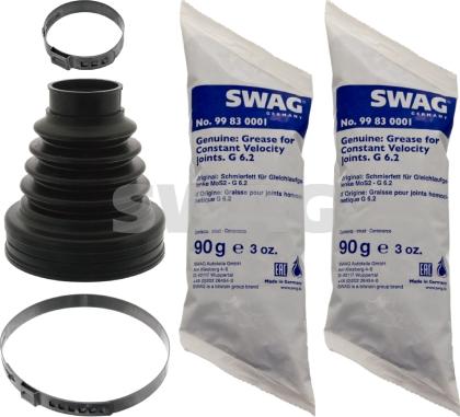 Swag 62 10 0347 - Joint-soufflet, arbre de commande cwaw.fr