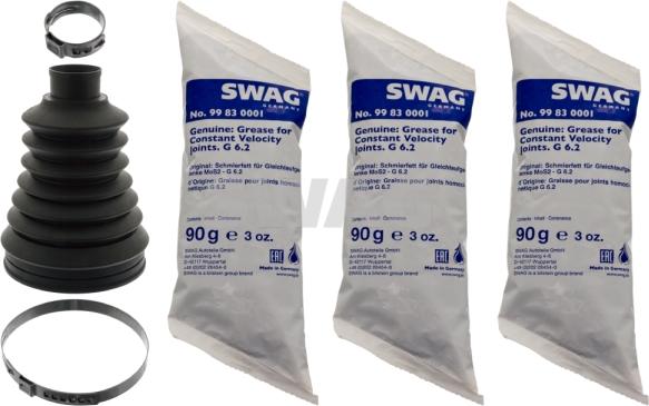 Swag 62 10 0299 - Joint-soufflet, arbre de commande cwaw.fr