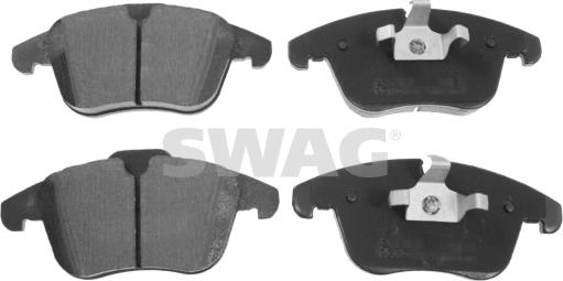 Swag 15 11 6380 - Kit de plaquettes de frein, frein à disque cwaw.fr