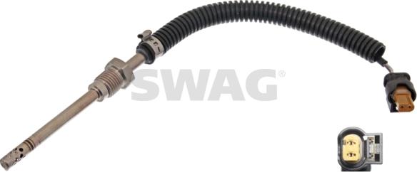 Swag 10 94 9298 - Capteur, température des gaz cwaw.fr