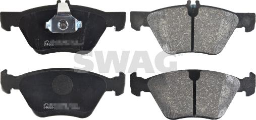 Swag 10 91 6028 - Kit de plaquettes de frein, frein à disque cwaw.fr