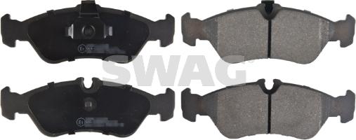 Swag 10 91 6160 - Kit de plaquettes de frein, frein à disque cwaw.fr