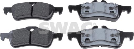 Swag 11 91 6469 - Kit de plaquettes de frein, frein à disque cwaw.fr