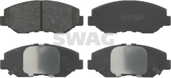 Swag 85 91 6552 - Kit de plaquettes de frein, frein à disque cwaw.fr