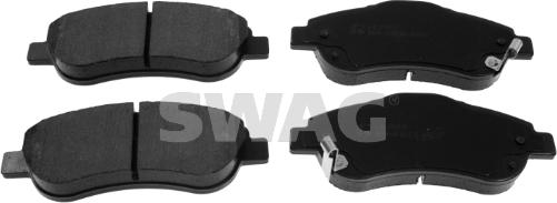 Swag 85 91 6806 - Kit de plaquettes de frein, frein à disque cwaw.fr