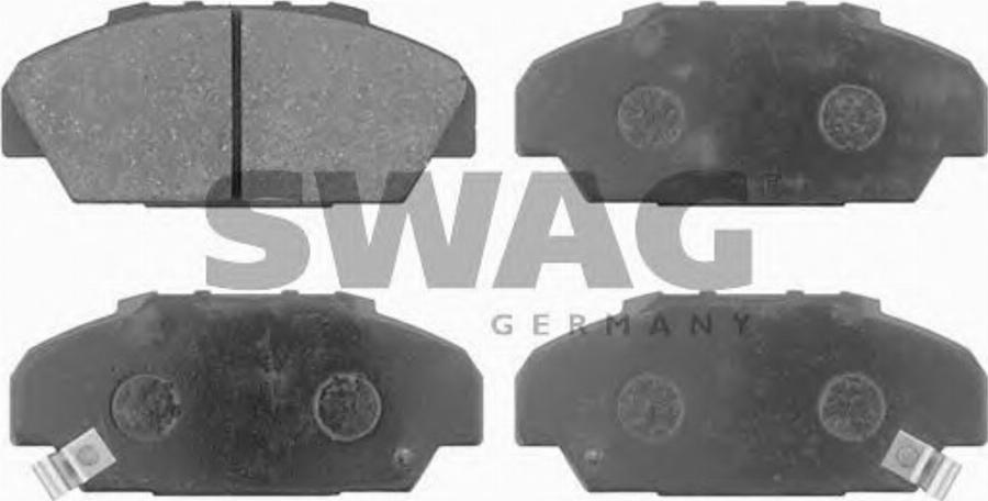 Swag 85916365 - Kit de plaquettes de frein, frein à disque cwaw.fr