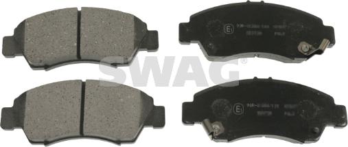 Swag 85 91 6303 - Kit de plaquettes de frein, frein à disque cwaw.fr