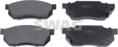 Swag 85 91 6299 - Kit de plaquettes de frein, frein à disque cwaw.fr