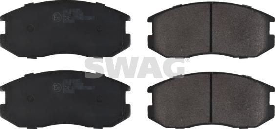 Swag 80 91 6325 - Kit de plaquettes de frein, frein à disque cwaw.fr