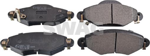 Swag 81 91 6576 - Kit de plaquettes de frein, frein à disque cwaw.fr