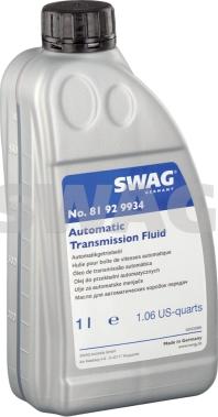 Swag 81 92 9934 - Huile pour boîte automatique cwaw.fr