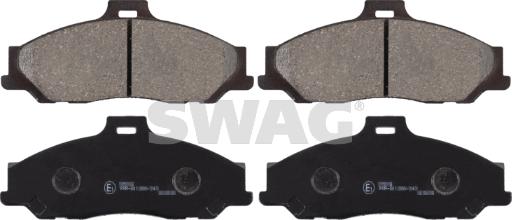 Swag 83 91 6520 - Kit de plaquettes de frein, frein à disque cwaw.fr