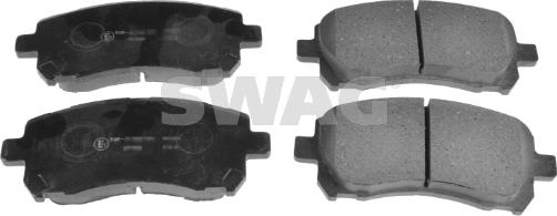 Swag 87 91 6660 - Kit de plaquettes de frein, frein à disque cwaw.fr