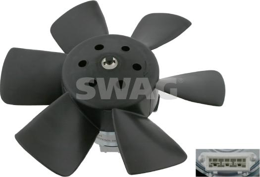 Swag 30 90 6990 - Ventilateur, refroidissement du moteur cwaw.fr