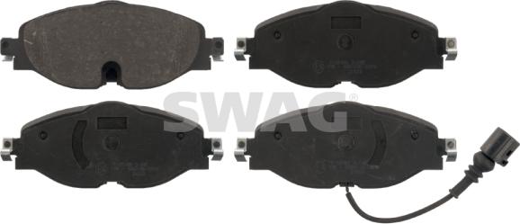 Swag 30 91 6994 - Kit de plaquettes de frein, frein à disque cwaw.fr