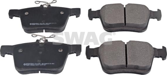 Swag 30 91 6995 - Kit de plaquettes de frein, frein à disque cwaw.fr