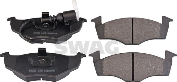 Swag 30 91 6482 - Kit de plaquettes de frein, frein à disque cwaw.fr