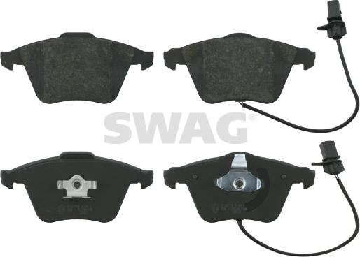 Swag 30 91 6586 - Kit de plaquettes de frein, frein à disque cwaw.fr