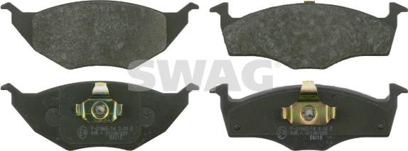 Swag 30 91 6530 - Kit de plaquettes de frein, frein à disque cwaw.fr