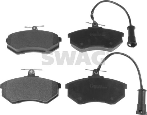 Swag 30 91 6066 - Kit de plaquettes de frein, frein à disque cwaw.fr