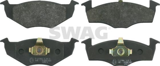 Swag 30 91 6006 - Kit de plaquettes de frein, frein à disque cwaw.fr