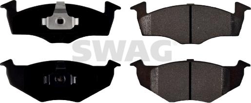 Swag 30 91 6072 - Kit de plaquettes de frein, frein à disque cwaw.fr