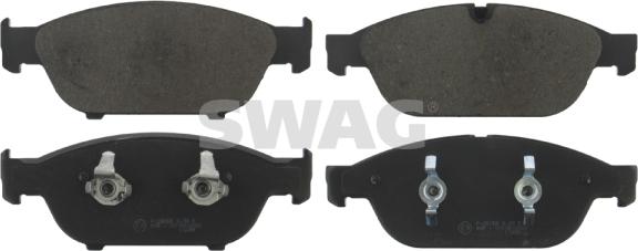 Swag 30 91 6823 - Kit de plaquettes de frein, frein à disque cwaw.fr