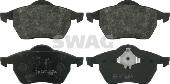 Swag 30 91 6280 - Kit de plaquettes de frein, frein à disque cwaw.fr