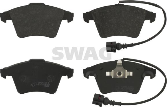 Swag 30 91 6733 - Kit de plaquettes de frein, frein à disque cwaw.fr