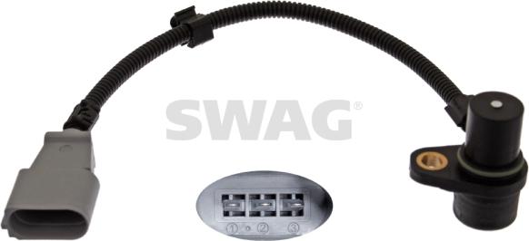 Swag 30 93 9893 - Capteur d'angle, vilebrequin cwaw.fr