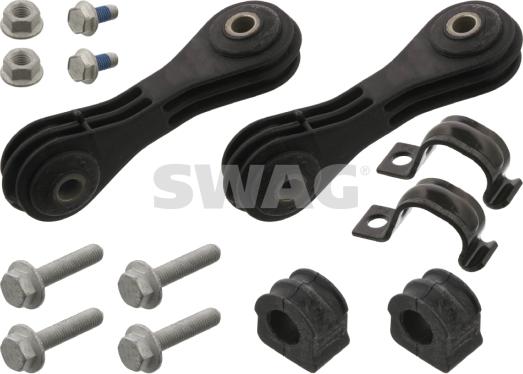 Swag 30 93 6757 - Kit de réparation, suspension du stabilisateur cwaw.fr