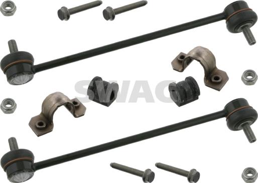 Swag 30 93 7069 - Kit de réparation, suspension du stabilisateur cwaw.fr