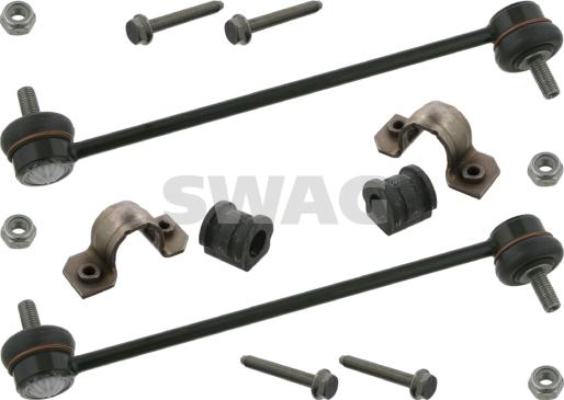 Swag 30 93 7078 - Kit de réparation, suspension du stabilisateur cwaw.fr