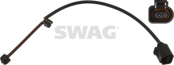 Swag 38 94 4554 - Contact d'avertissement, usure des plaquettes de frein cwaw.fr