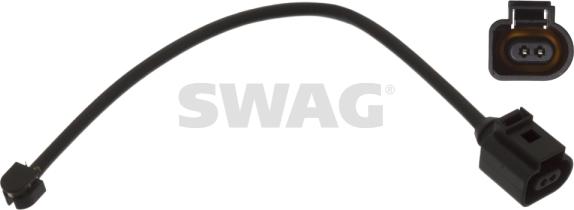 Swag 38 94 4552 - Contact d'avertissement, usure des plaquettes de frein cwaw.fr