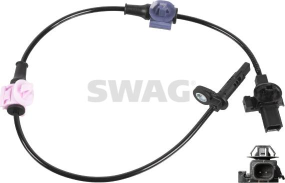 Swag 33 10 5157 - Capteur, vitesse de roue cwaw.fr