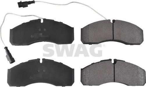 Swag 33 10 5363 - Kit de plaquettes de frein, frein à disque cwaw.fr