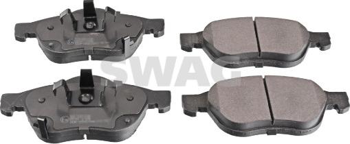 Swag 33 10 5206 - Kit de plaquettes de frein, frein à disque cwaw.fr