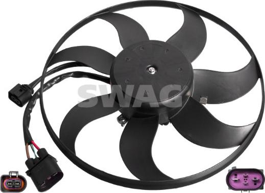 Swag 33 10 8115 - Ventilateur, refroidissement du moteur cwaw.fr