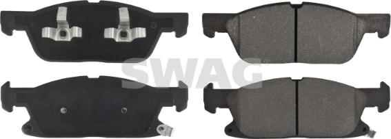 Swag 33 10 7560 - Kit de plaquettes de frein, frein à disque cwaw.fr