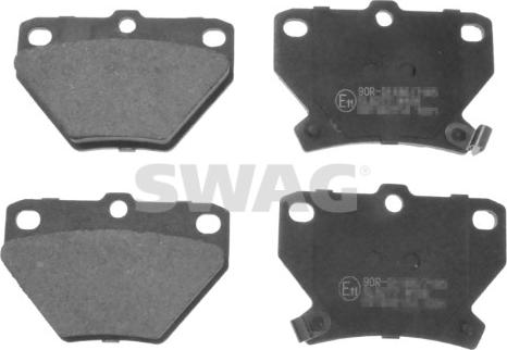 Swag 33 10 7341 - Kit de plaquettes de frein, frein à disque cwaw.fr